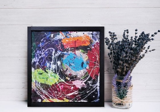 Palette Deco 14"x16" (Framed)