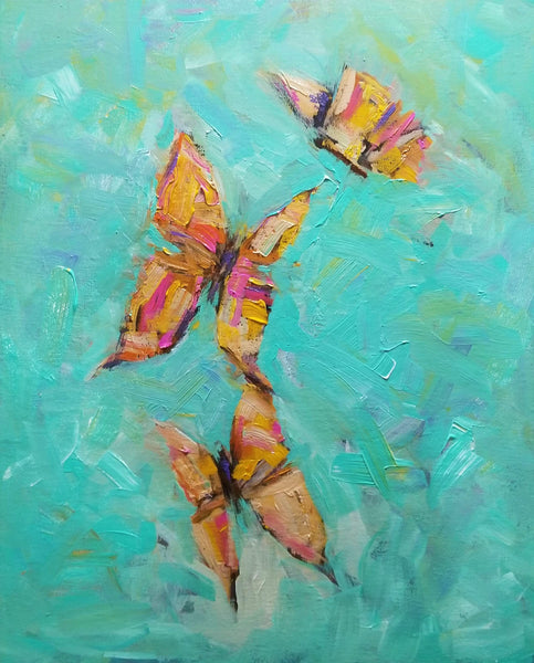 Butterflies   20" x 16"