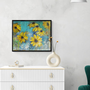 Daisies 18" x 22" (Framed)