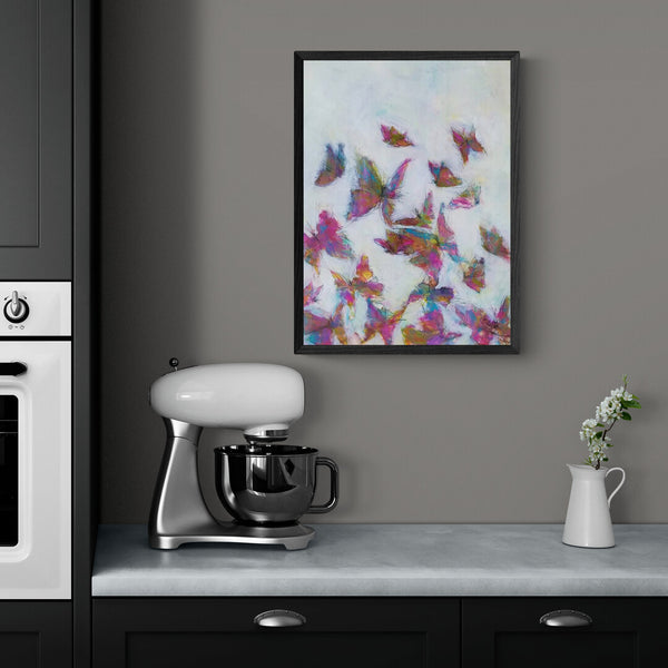 Pearl Fly  18"x24"