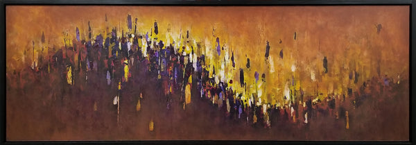 Cycle 26"x74" (Framed)