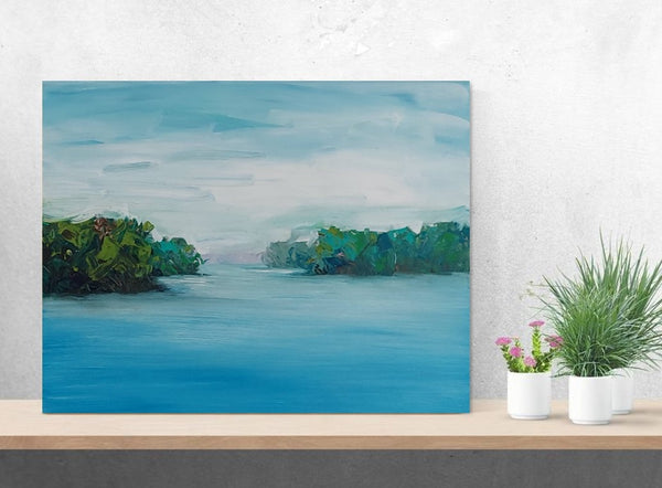 Tranquil coves 20" x 16"