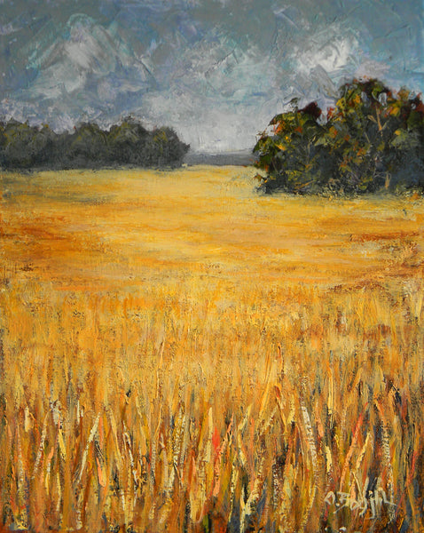 Harvest time 16" x 20"